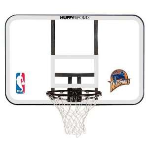  Golden State Warriors NBA Backboard and Rim Combo: Sports 