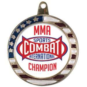 Combat Sports MMA Medallion   Large