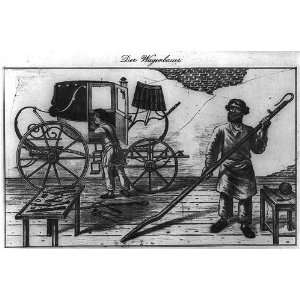   coaches,wagons,transportation,employment,Germany,1840