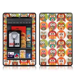  Owls Family Design Protective Decal Skin Sticker   Matte 