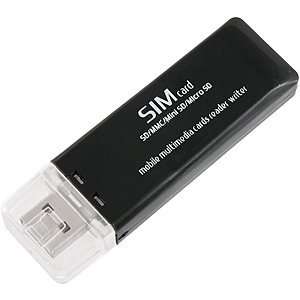  SIM Card & microSD Memory Card Reader: Electronics
