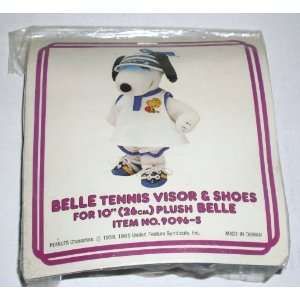   Tennis Visor & Shoes for 10 Plush Snoopy Sister Belle Toys & Games
