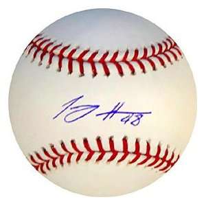  Tommy Hanson Autographed / Signed Baseball Sports 