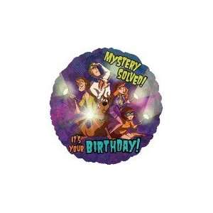  18 Scooby Doo Birthday Mystery Solved!   Mylar Balloon 