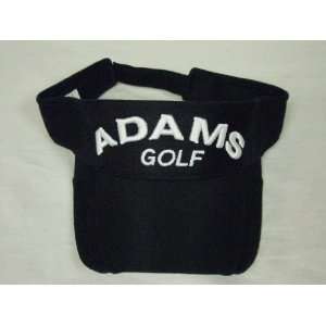    Adams Golf Sport Visor Black Hat Cool Tech NEW: Sports & Outdoors