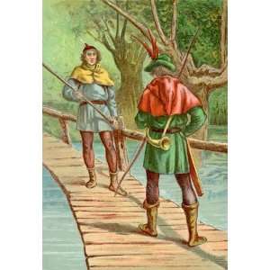  Exclusive By Buyenlarge Robin Hood Encounter With a Giant 