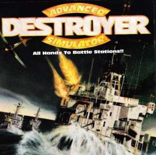 Advanced Destroyer Simulator PC CD warship sim war game  