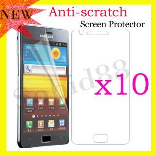 10x Clear LCD Anti Scratch Screen Film Protector For Samsung Galaxy S2 