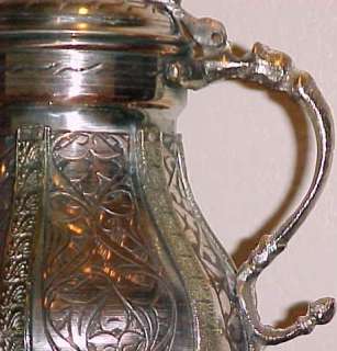 Handmade Turkish Silver Color Copper Pitcher (Small)  