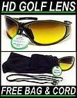   Golf Driving Vision FREE CASE items in HD Sunglasses 