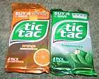 packs TIC TAC mints Orange & freshmint Sealed 1 oz packs