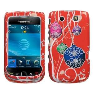 Xmas Ornaments Hard Case Cover BlackBerry Torch 9800  