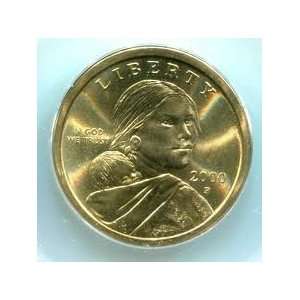  2000 P Uncirculated Sacagawea Dollar 