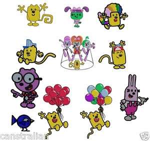 WOW WOW WUBBZY TV CHARACTERS Embroidery Design Set  