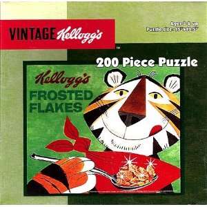    Vintage Kelloggs 200 Piece Puzzle FROSTED FLAKES Toys & Games