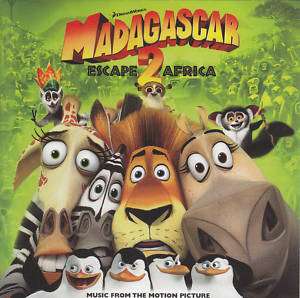 Madagascar 2 2008 Original Movie Soundtrack CD  