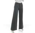 marc by marc jacobs grey stretch wool atticus pinstripe wide leg pants