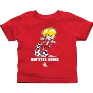   : Hartford Hawks Toddler Boys Soccer T Shirt   Red: Sports & Outdoors