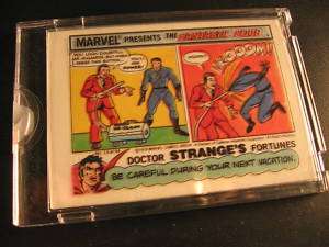 1978 Topps Marvel Comic Strip Proof Card #13  