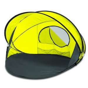   Portable Pop Up Sun/Wind Shelter, Yellow Patio, Lawn & Garden