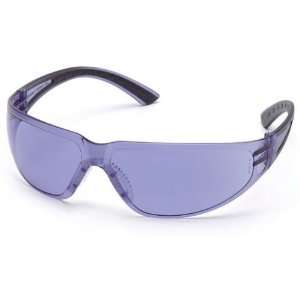Pyramex Cortez Safety Glasses   Purple Haze Lens, Black Temples Frame 