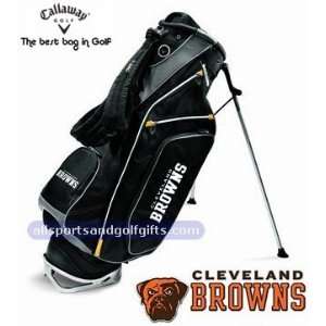 Cleveland Browns Golf Bag:  Sports & Outdoors
