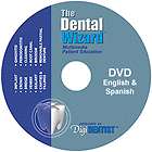 dental wizard patient education dvd english spanish 1st generation dvd