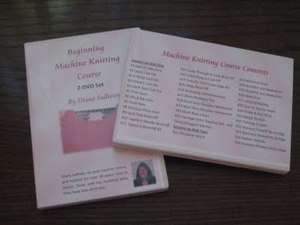 Beginner Machine Knitting Course 2 DVD Set by Diana Sullivan  