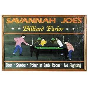  Personalized Rectangle Billiard Parlor Sign