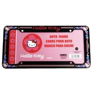   License Plate Frame   Sanrio Love Hello Kitty Hearts Automotive
