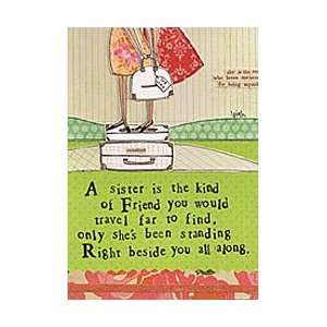 Curly Girl   SSNC53   A SISTER Greeting Card