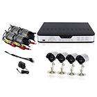   Channel H.264 Security DVR W/ 4 Outdoor Night Vision Cameras, System