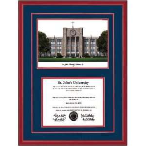  St.Johns University Diploma Frame