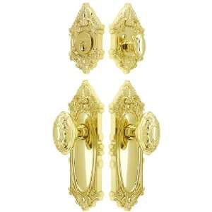    Entrance Door Set With Decorative Oval Knobs