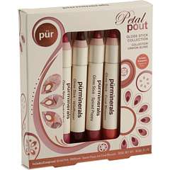 purminerals Petal Pout Lip Gloss Stick Collection    