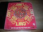 CANT STOP VINTAGE FUN FAMILY BOARD GAME 100% COMPLETE PARKER BROTHERS