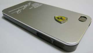 Ferrari Sports Cars Silver Apple iPHONE 4 4G 4S Case Cases Cover Skin 