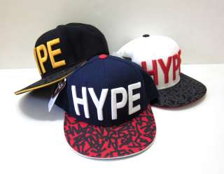 New HYPE Snapback Adjustable Flat Cap Hat TAEYANG BIGBANG Kpop  