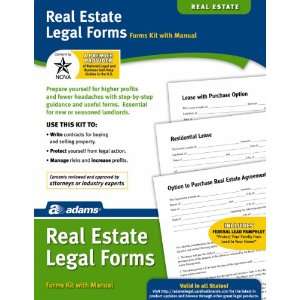  Adams Real Estate Legal Forms Kit, 8.88 x 11.69 Inch 