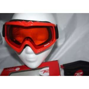  skis snowboard snow goggles Rossignol Raffish red Junior 
