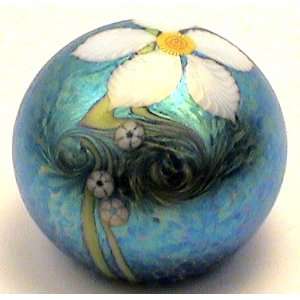  Collectable Art Glass Paperweights, Mystic Floral by 