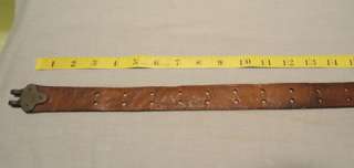 US WWII 1944 Dated Milsco M 1907 Leather Rifle Sling   Garand 