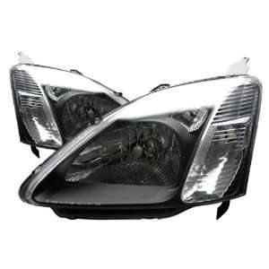  02 04 Honda Civic 3Dr Black Headlights: Automotive