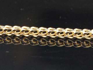 10K 3MM YELLOW & WHITE GOLD FRANCO BOX CHAIN NECKLACE  
