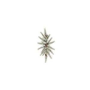  Pack of 3 Tannenbaum Pine With Snow Artificial Christmas 