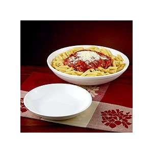  White Pasta Serving Bowls: Home & Kitchen