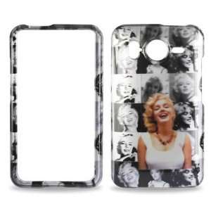  Marilyn Monroe Collage HTC Inspire 4G Snap On Cell Phone 