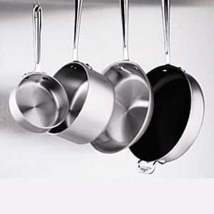  All Clad MC2 Master Chef Collection Saute Pan with Lid 4 