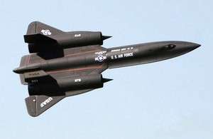 NEW SR 71 Lockheed Blackbird Jet Electric Twin Motor EDF RC Plane ARF 