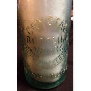   Soda Bottle   1930s Uncle Jo Bottling Co Fort Worth Texas TX  